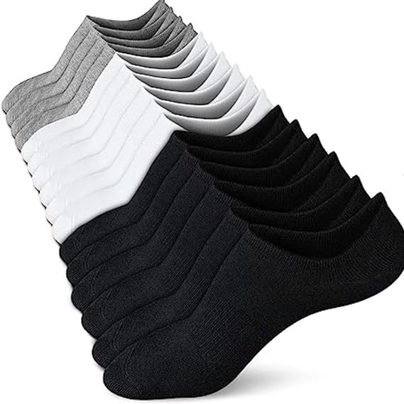 12-Pair Essential Socks Set — Comfort for Everyday Wear